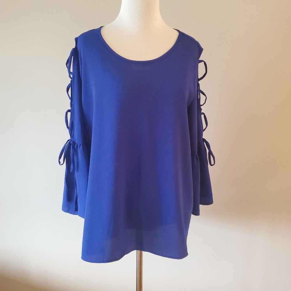 Charming Charlie long bell sleeve top